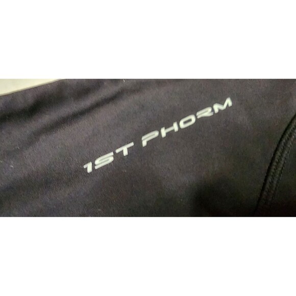 1st Phorm #IAM1STPHORM Flare Leggings Black Stretch Size S Approx Tall - Picture 3 of 4